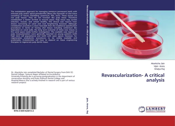 Обложка книги Revascularization- A critical analysis, Akanksha Jain,Vipin Arora and Shalya Raj