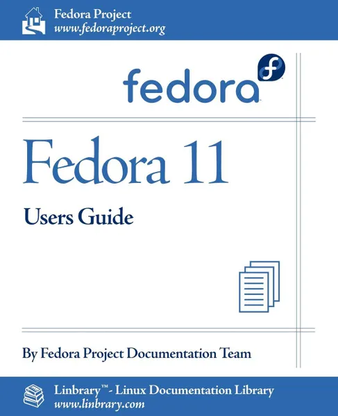 Обложка книги Fedora 11 User Guide, Fedora Documentation Project