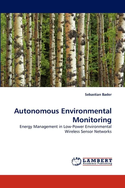 Обложка книги Autonomous Environmental Monitoring, Sebastian Bader