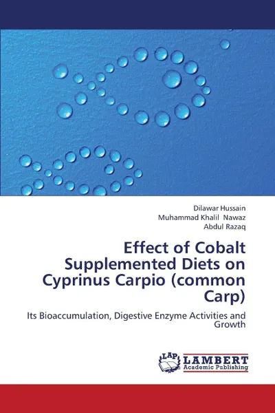 Обложка книги Effect of Cobalt Supplemented Diets on Cyprinus Carpio (Common Carp), Hussain Dilawar, Nawaz Muhammad Khalil, Razaq Abdul