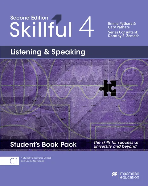 Обложка книги Skillful Second Edition Level 4: Listening & Speaking: Student's Book Pack, Emma Pathare & Gary Pathare