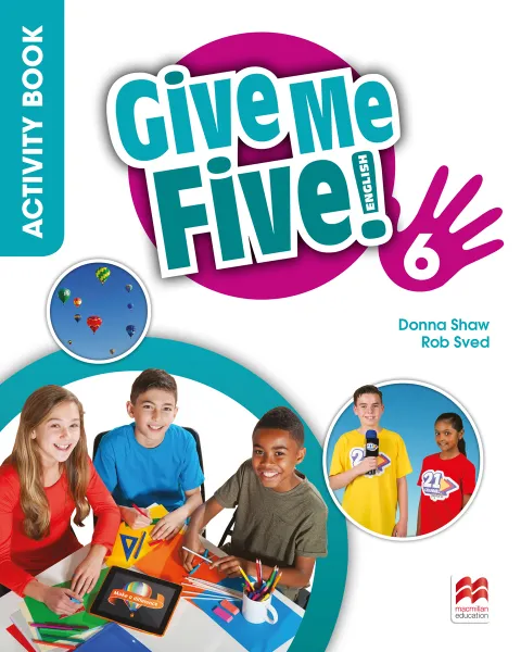 Обложка книги Give Me Five! Level 6. Activity Book, Donna Shaw, Rob Sven