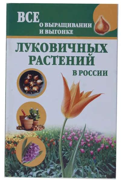 Обложка книги Все о выращивании и выгонке луковичных растений в России, Литвинова Татьяна