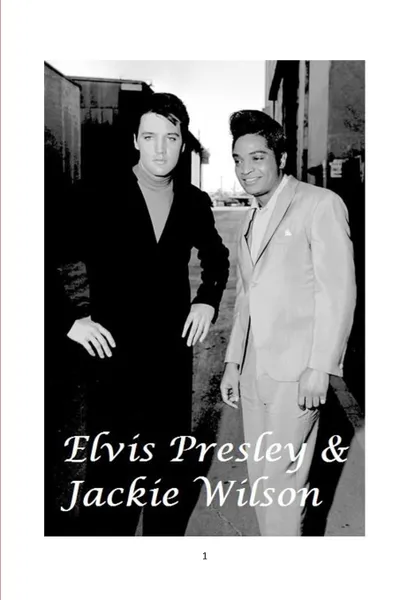 Обложка книги Elvis Presley and Jackie Wilson, Vincent Price