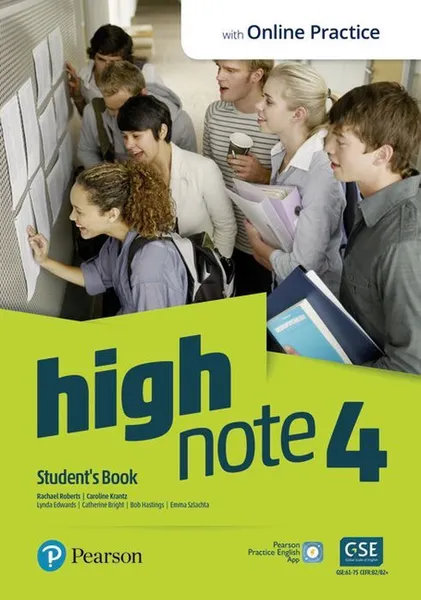 Обложка книги High Note (Global Edition) 4: Student’s Book + Standard Pearson Exam Practice, Rachael Roberts, Caroline Krantz, Lynda Edwards, Catherine Bright, Bob Hastings, Emma Szlachta