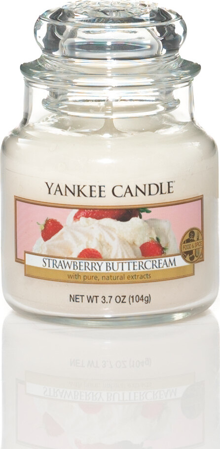 фото Свеча ароматическая Yankee Candle Клубника со сливками/ Strawberry Buttercream 25-40 ч