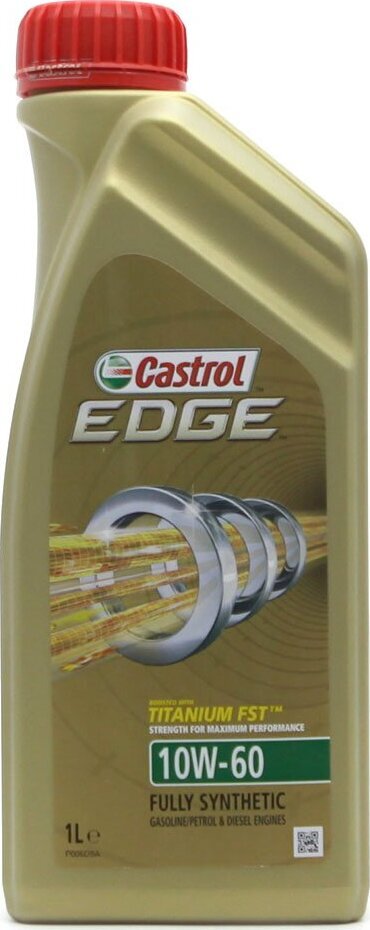 фото Моторное масло CASTROL EDGE Supercar Titanium FST, синтетическое, 10W-60, 1 л 15A001