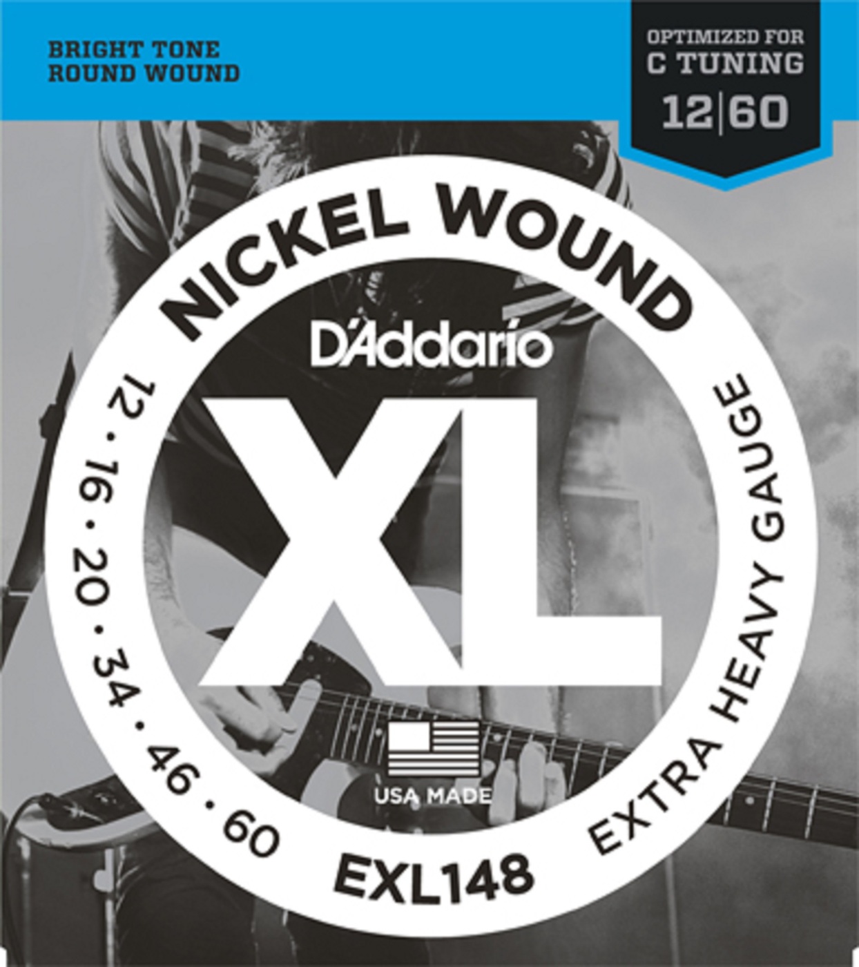 Комплект струн для электрогитары D'Addario EXL148