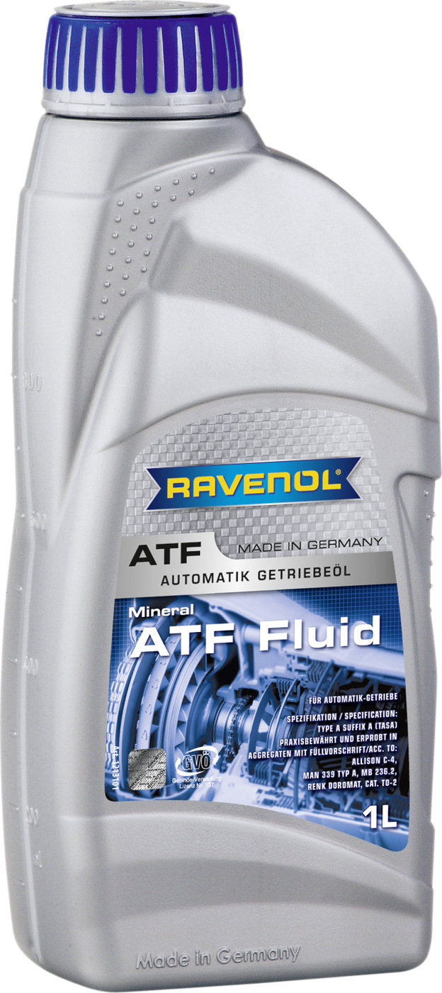 фото Трансмиссионное масло RAVENOL ATF Fluid ( 1л)