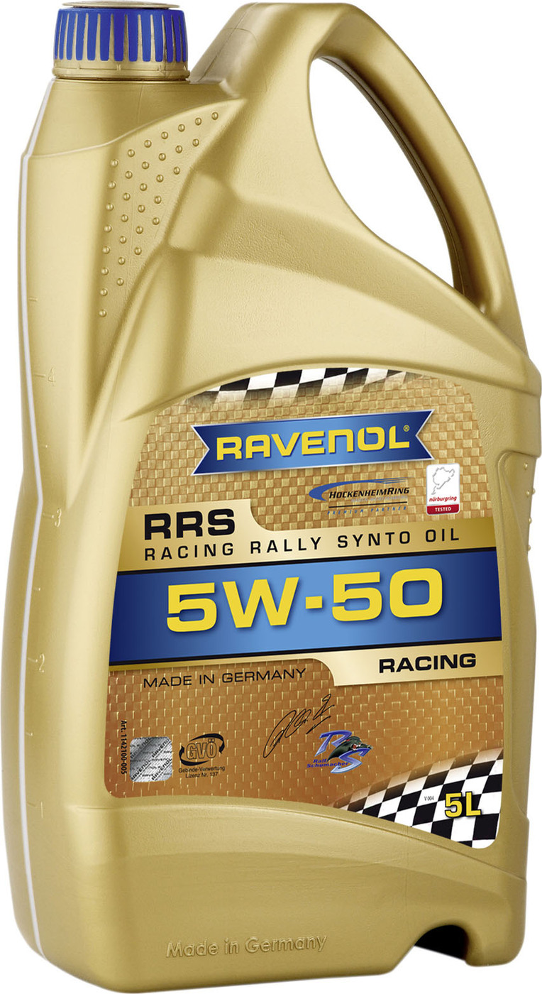 фото Моторное масло RAVENOL RRS Racing Rally Synto SAE 5W-50 ( 5л) new