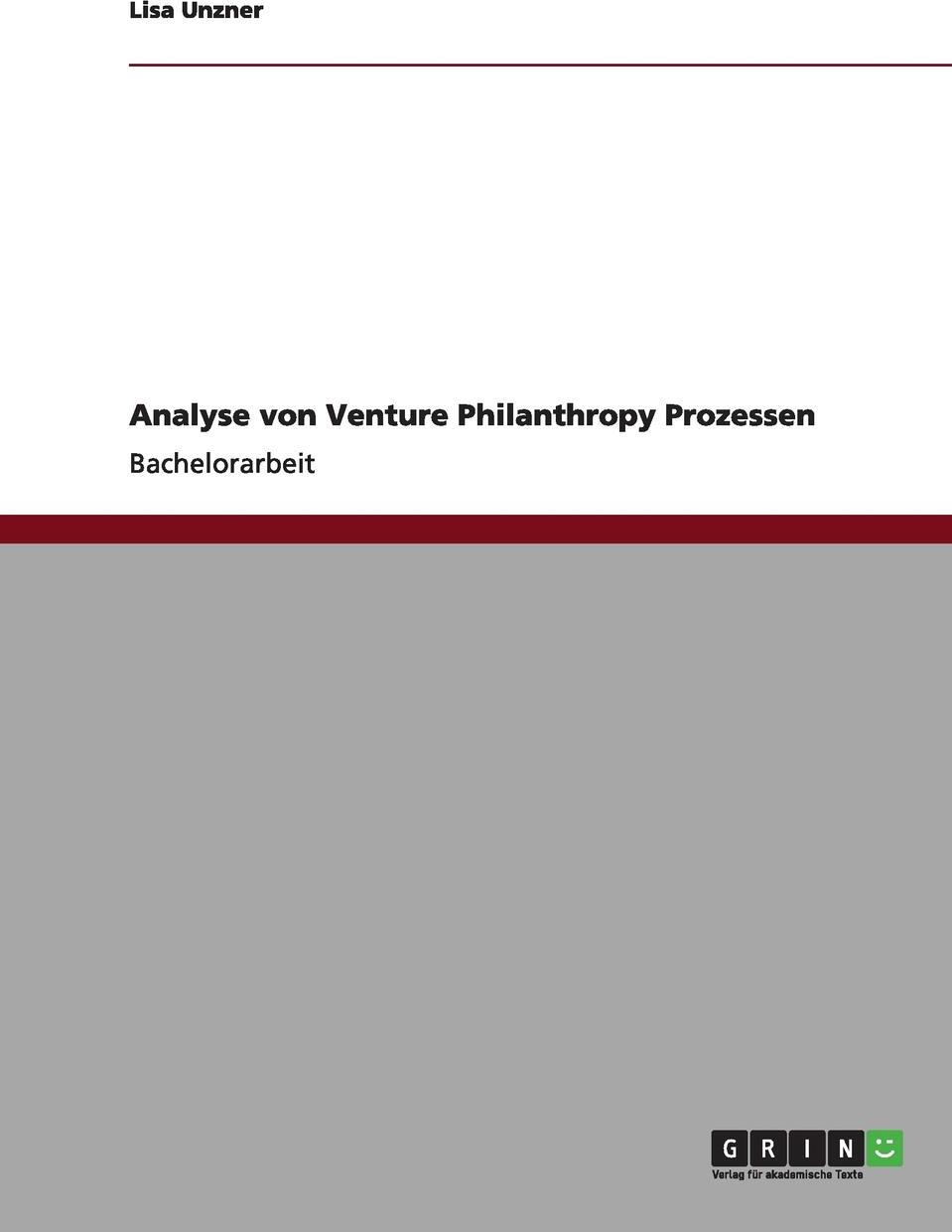 фото Analyse von Venture Philanthropy Prozessen