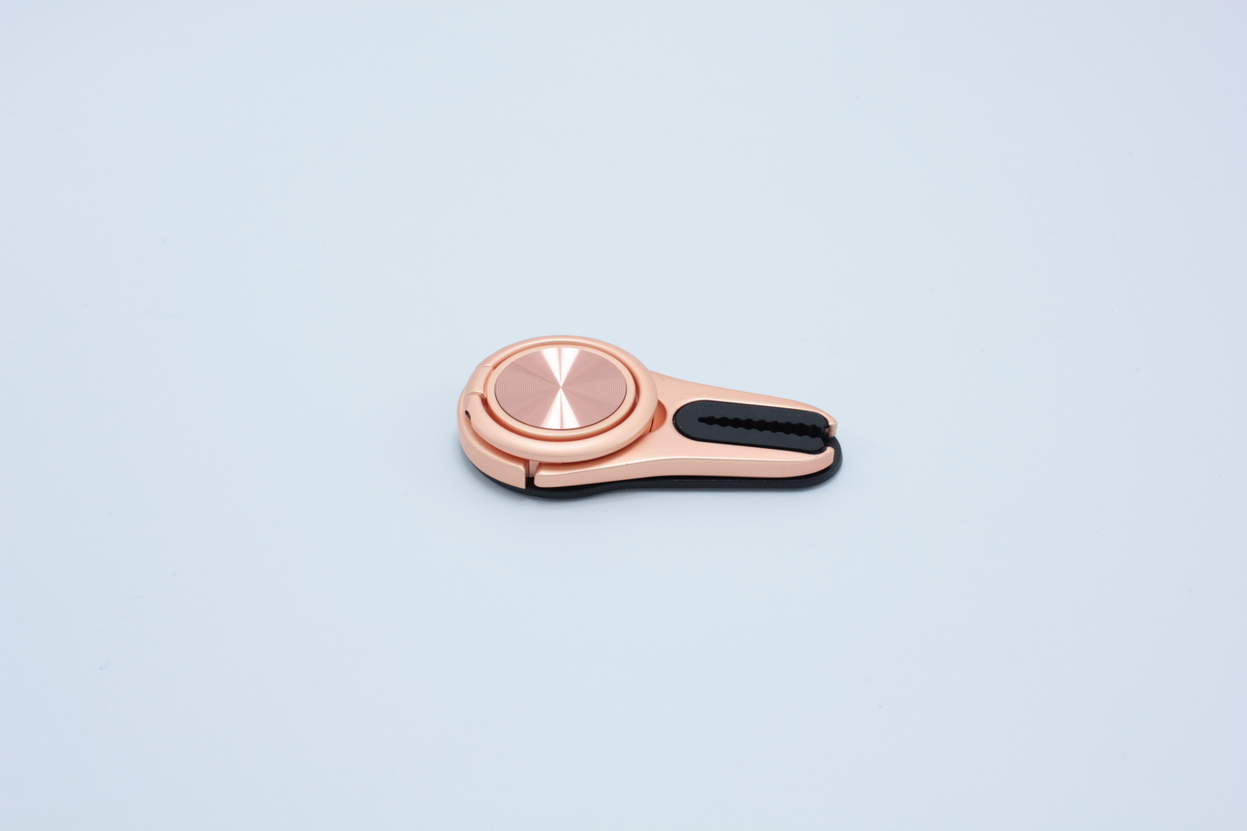 фото Держатель для смартфона на воздуховод с кольцом, розовый Нет бренда