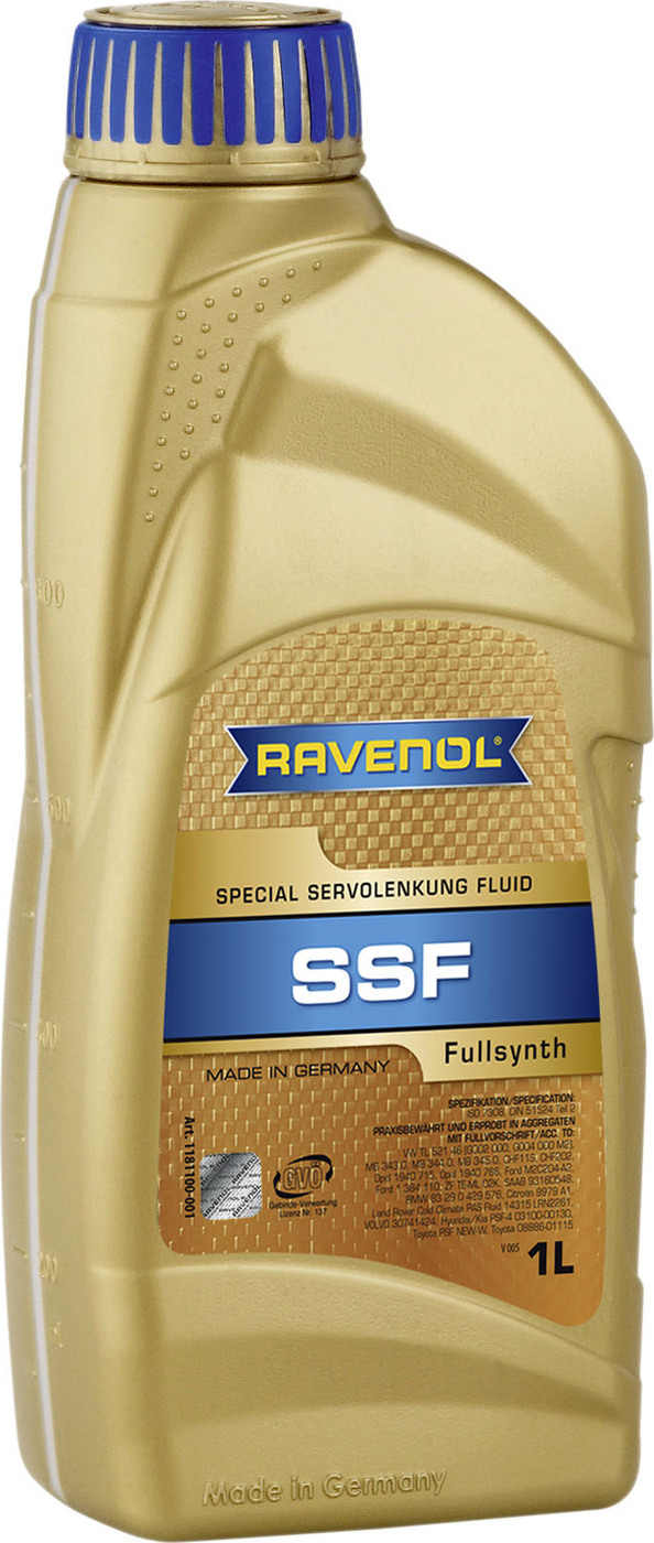 фото Жидкость для гидроусилителя RAVENOL SSF Spec. Servolenkung Fluid (1л) new