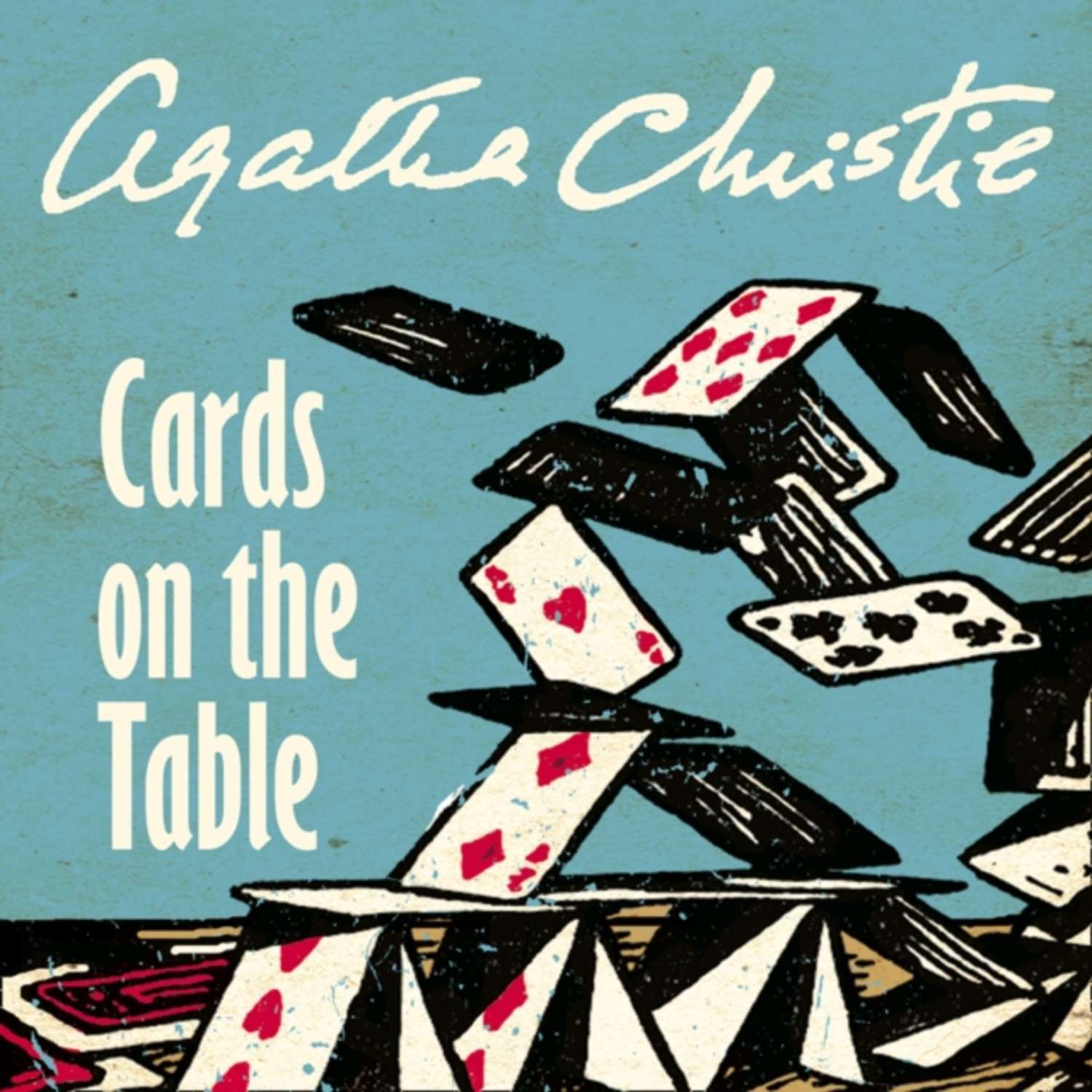 Книга кристи карты на столе. Cards on the Table Agatha Christie. Card on Table.