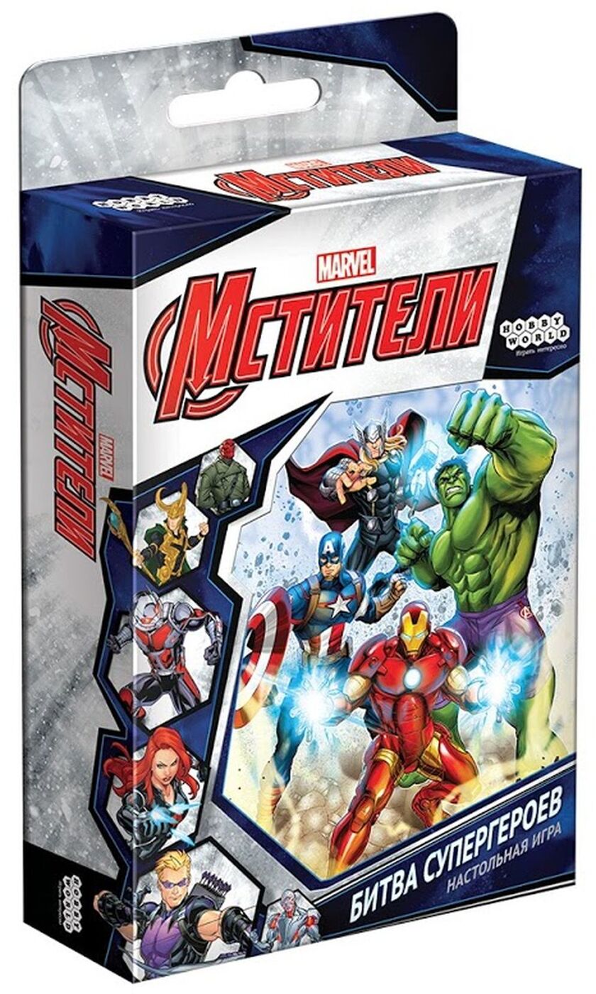 Настольная игра Marvel Мстители Битва супергероев — купить в интернет ...