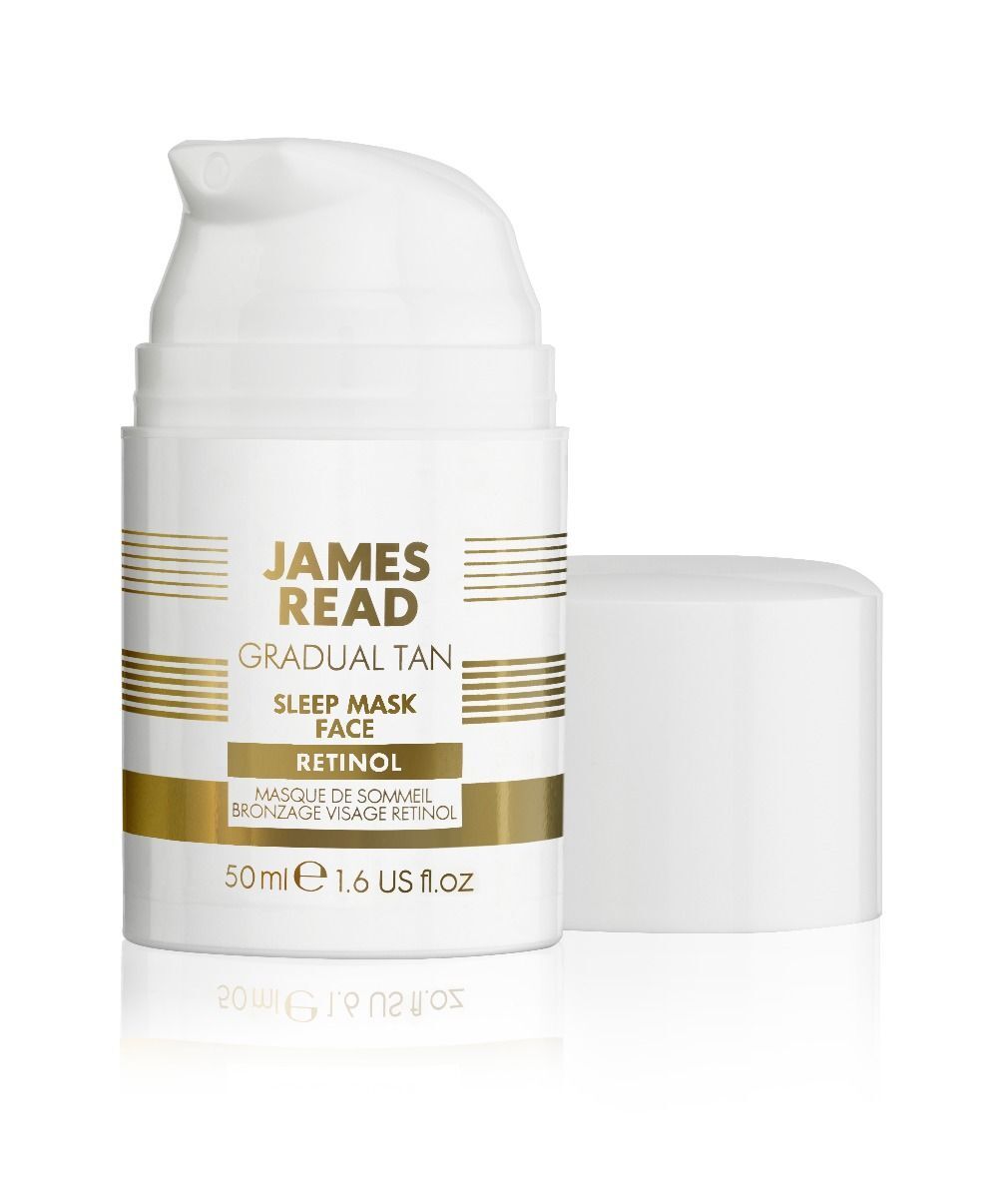 JAMES READ Маска автозагар для лица с ретинолом ночная SLEEP MASK RETINOL, 50 ML