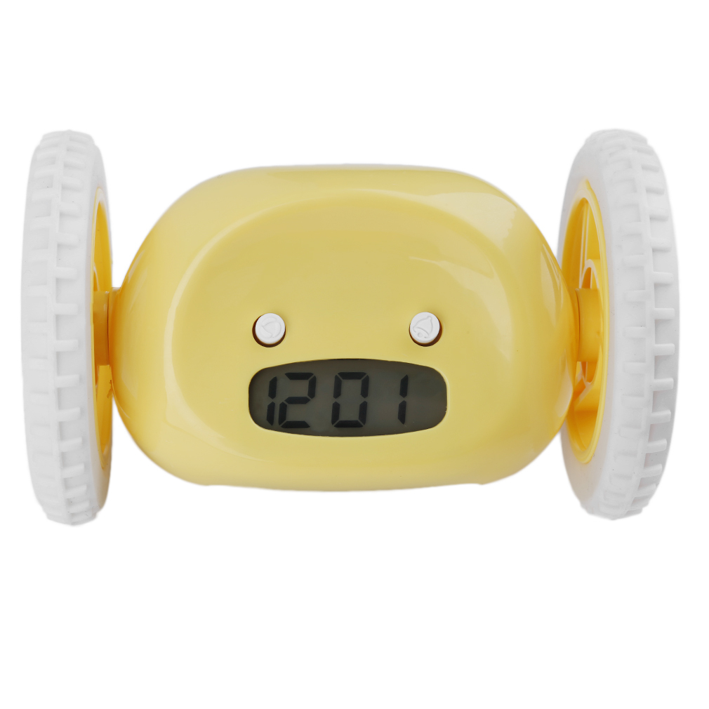 Убегающий будильник Alarm Clocky Run желтый купить по низкой цене с ...