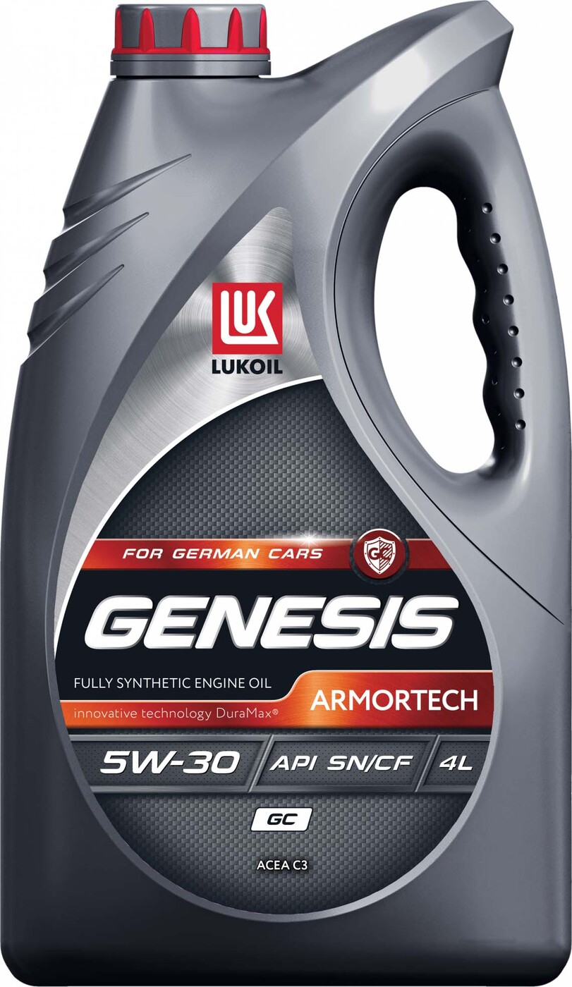 ЛУКОЙЛ(LUKOIL)GENESISARMORTECHGC5W-30,Масломоторное,Синтетическое,4л