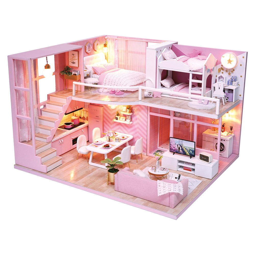 Wooden Dollhouse кукольный домик