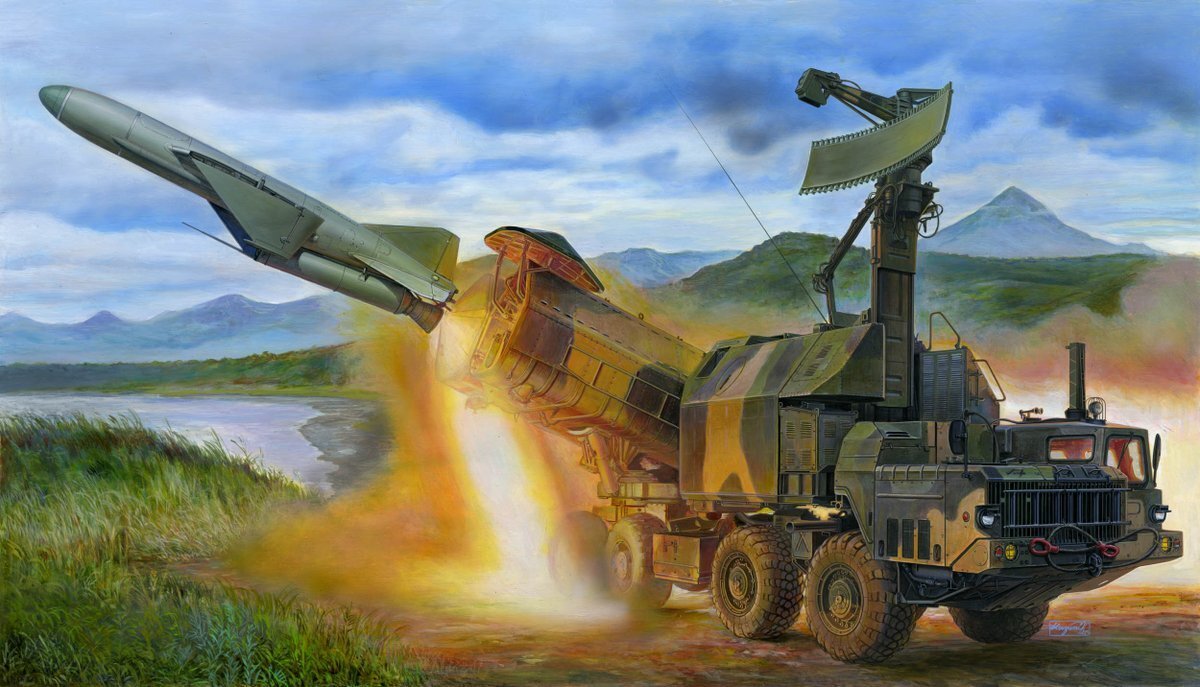 01035 1/35 Российский мобильный береговой ракетный комплекс 4k51 