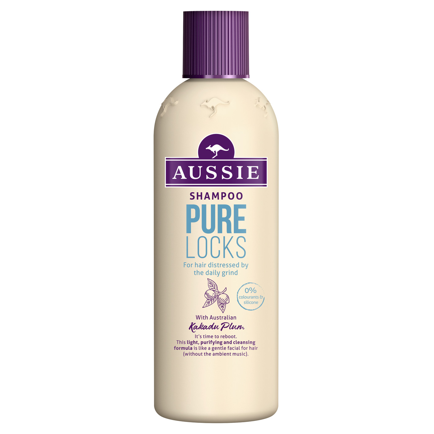 Aussie Шампунь Aussie Pure Locks, для волос, страдающих от ежедневной ...