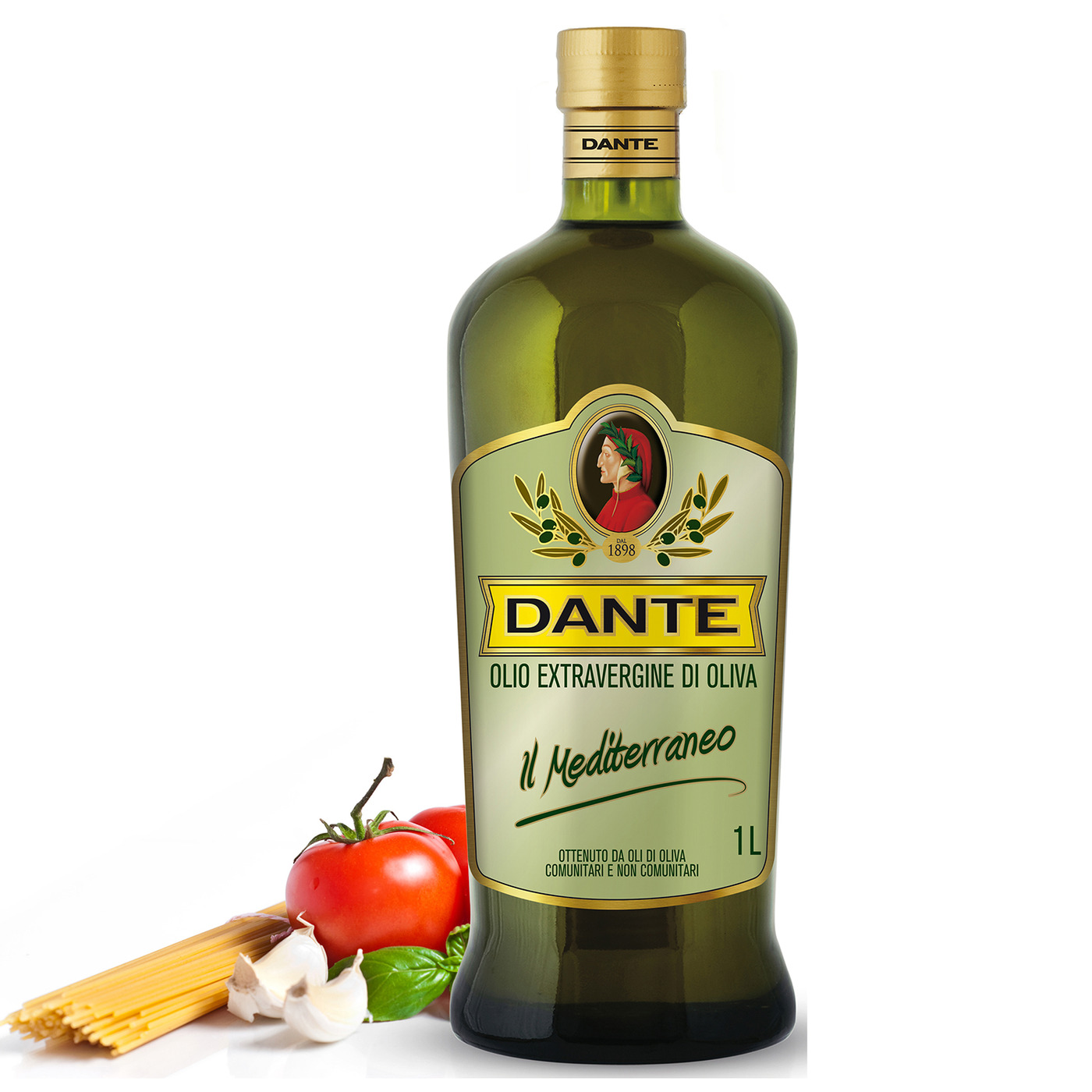 Оливковое масло Olio Dante Extra Virgin Il Mediteraneo 1 л. — купить в ...
