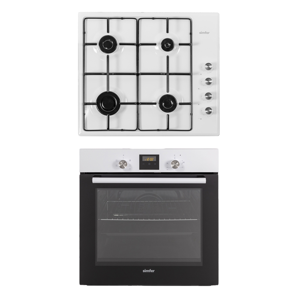 Электрический Духовой шкаф + варочная панель Simfer S66W470 — купить в ...