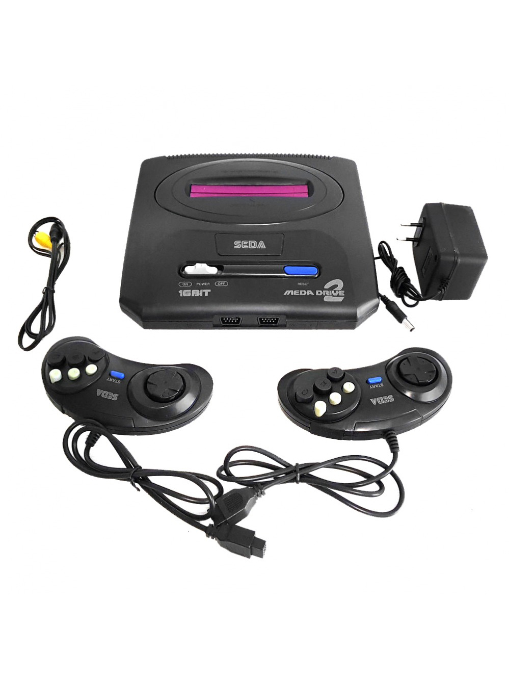 Консоль игровая встроенные игры. Sega Mega Drive 2. Игровая приставка Sega Mega Drive II. Игровая приставка Sega Mega Drive 2. Sega Mega Drive 2, игровая приставка 16 bit.