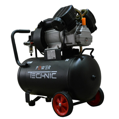 Компрессор масляный POWER TECHNIC, 50 л, 2300 Вт