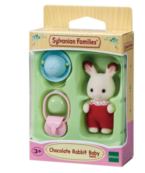 Набор Sylvanian Families Малыш Шоколадный крольчонок