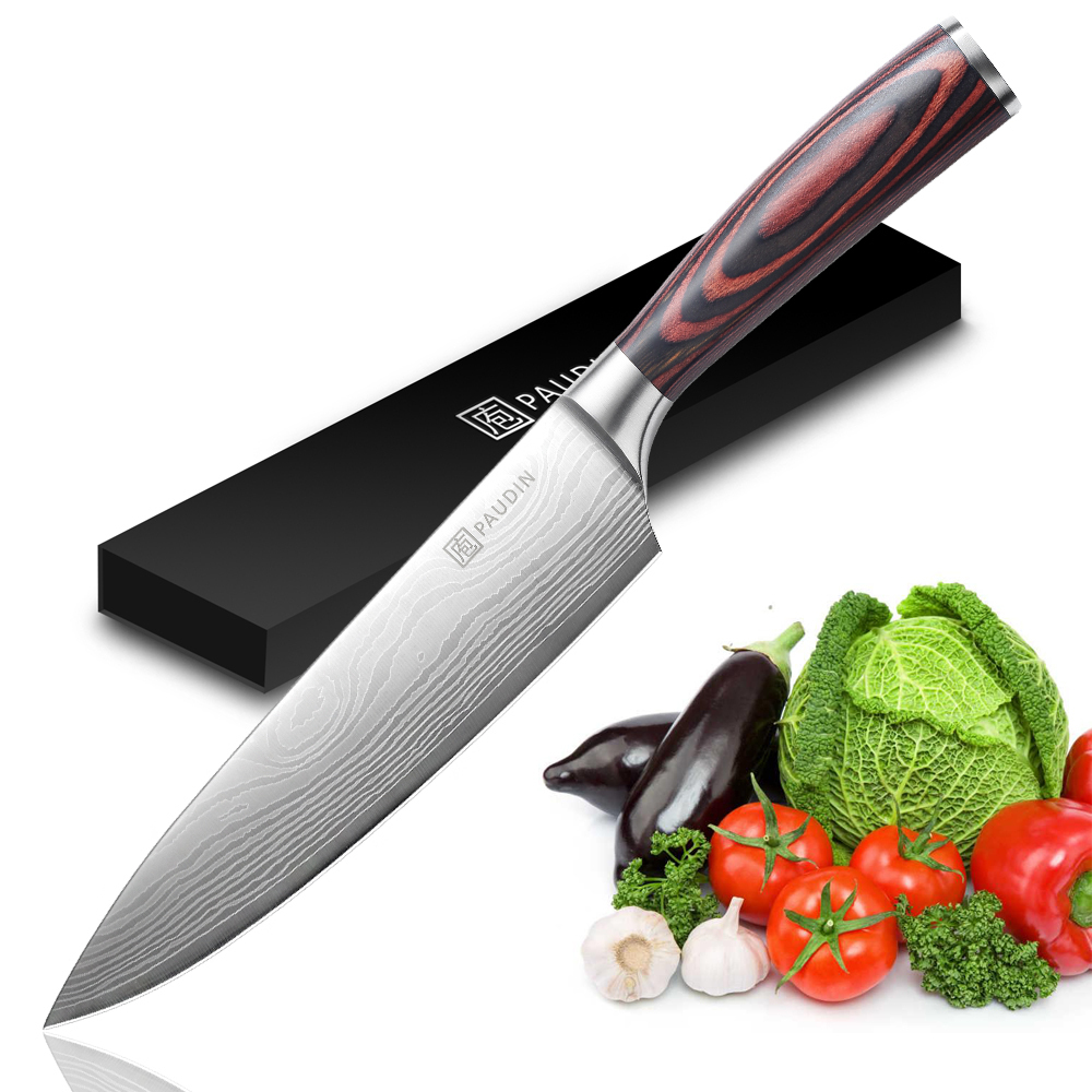 Купить Нож кухонный профессиональный шеф-повара разделочный 20 см с ...
