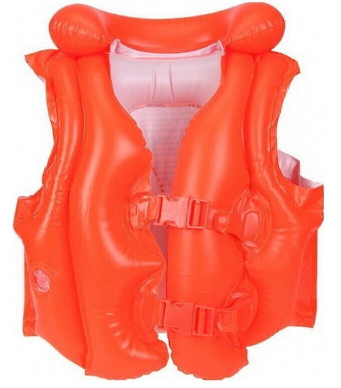 Жилет для плавания детский INTEX Deluxe Swim Vest на 3-6 лет, 50х47 см ...