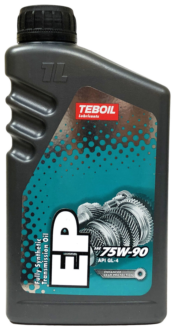 Масло трансмиссионное TEBOIL EP, SAE 75W-90, API GL-4, синтетическое ...