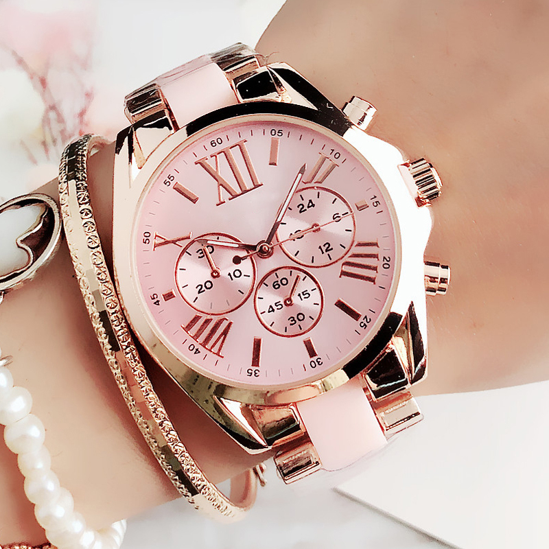 Часы женские розовые