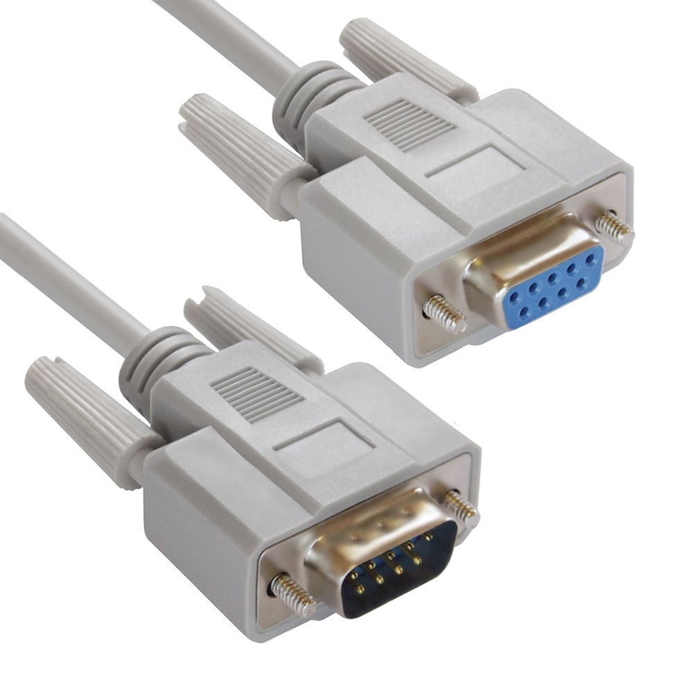 Характеристики Нуль модемный кабель 1.8м COM кабель RS 232 DB9 кабель .