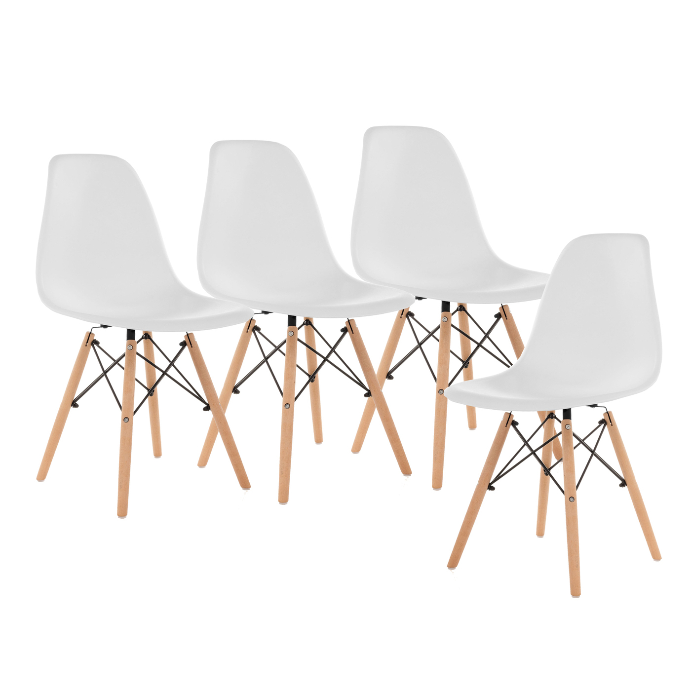 стул eames pc 015 белый