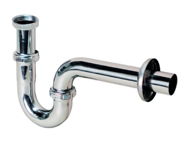 Характеристики Сифон для умывальника и биде, слив d32, металл ...