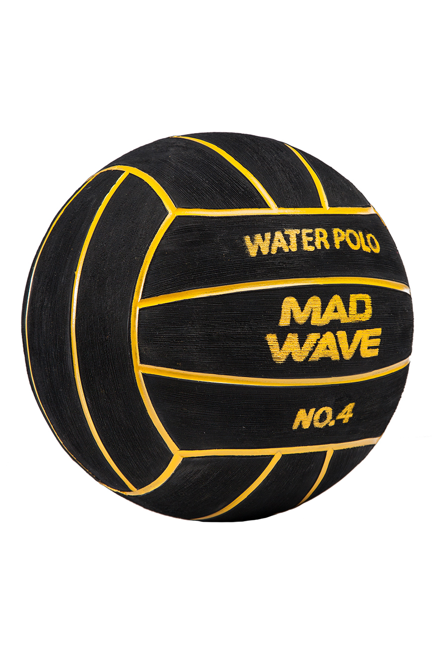 Мяч для водного поло Mad Wave 5 черный