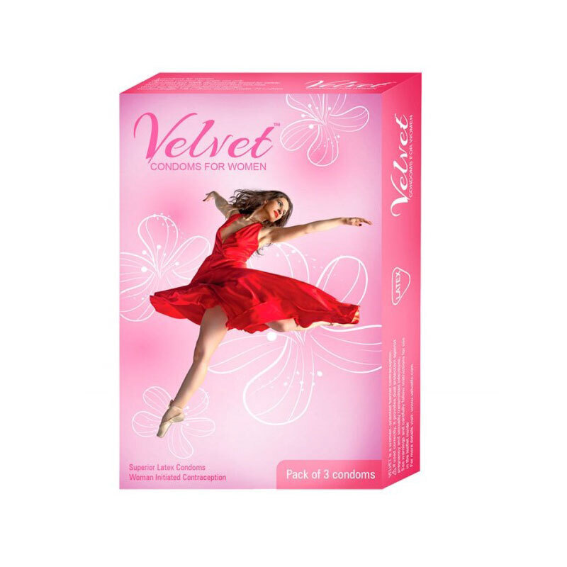 Женский презерватив (фемидом) Cupid VELVET для женской контрацепции, 3 ...