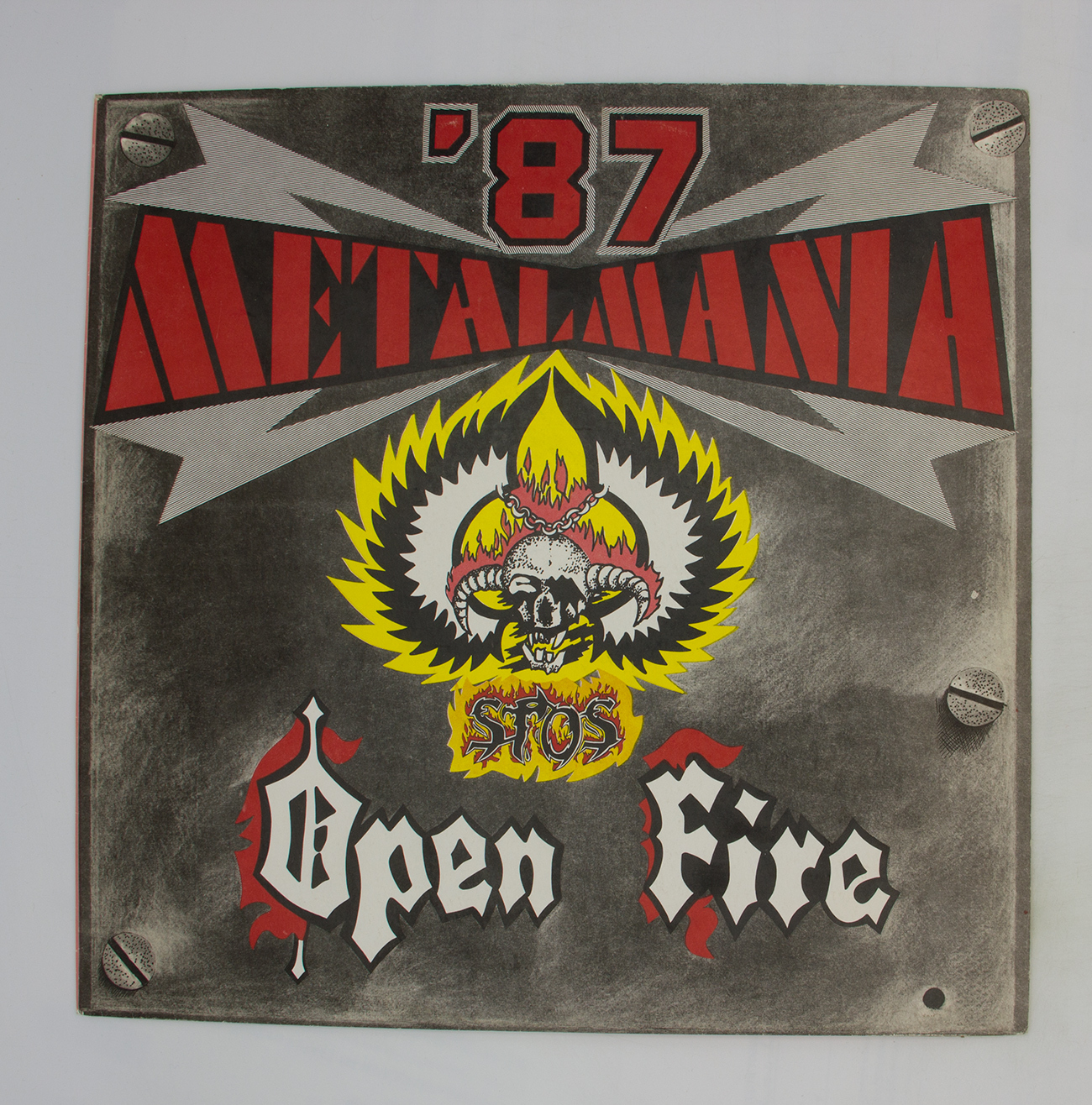Open fire is. Металмания. Metalmania 87 Hammer. Open Fire. Пластинки групп польского метал фестиваля Metalmania 87.