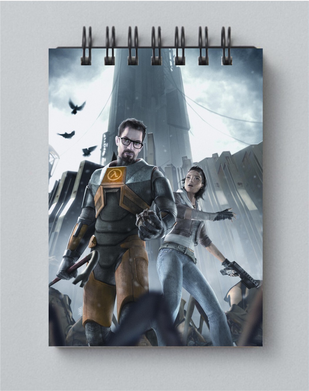 X life 5. Записная книжка half-Life 2.