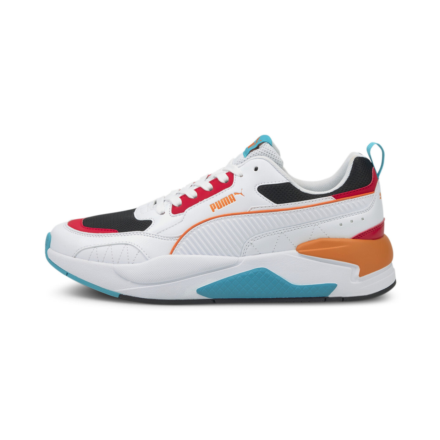 puma white orange