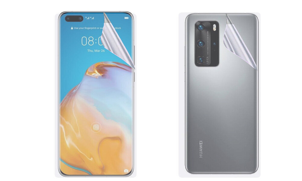 Huawei pro пленка. Защитная плёнка Хуавей п40. Huawei p40 Pro пленка с завода.