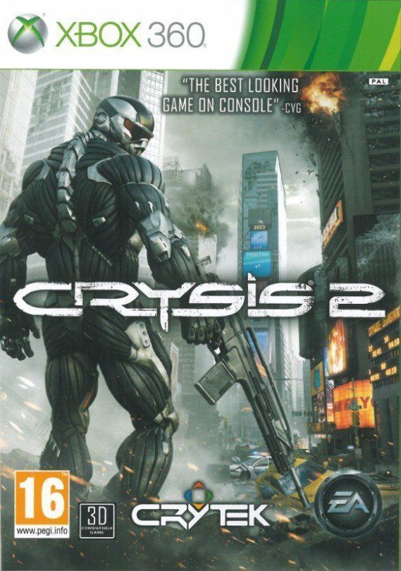 Игра Crysis 2 (XBox 360, Xbox One, Английская версия)