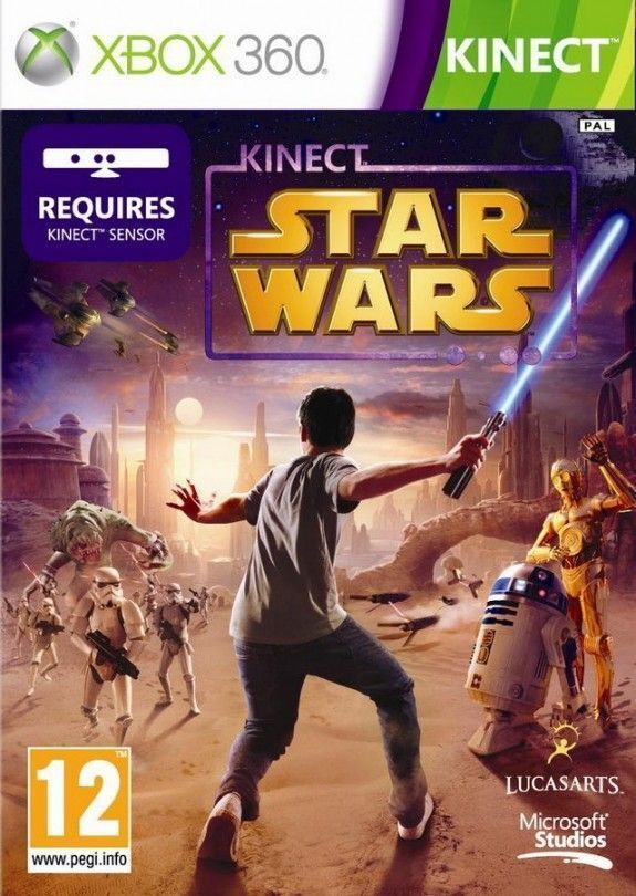 Игра Kinect Star Wars для Kinect Русская (XBox 360, Русские субтитры)