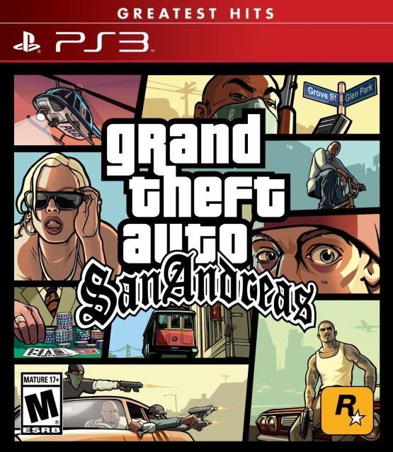 Игра GTA: Grand Theft Auto: San Andreas Русская (PlayStation 3, Русские субтитры)