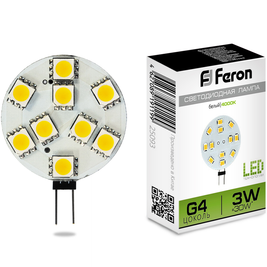 Feron lb. Лампа светодиодная Feron lb-16 g4 3w 4000k 25093. Feron lb-16. Лампа Feron lb-16. Feron lb-16 25093 фото