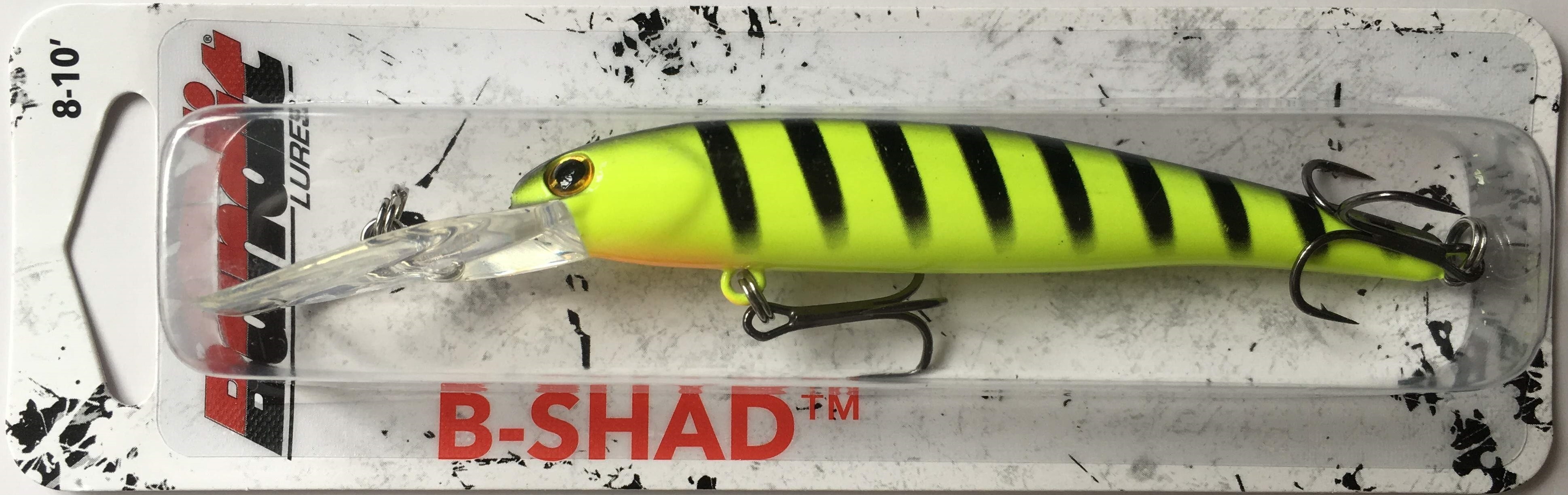 Bandit Walleye Deep Chartreuse Black Stripes