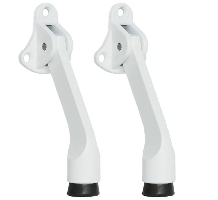 дверной фиксатор аллюр кн-130 black (белый; козья ножка; блистер). цвет "чёрный". фиксатор двери козья ножка. никель "козья ножка" 10175. фиксатор двери козья ножка.