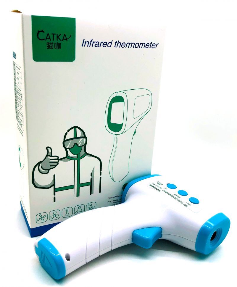 Бесконтактный инфракрасный термометр медицинский для измерения ...